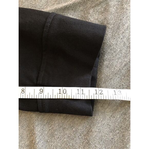 Nicole Miller Womens Black Solid Button Down Blazer Size 10 - Picture 7 of 10